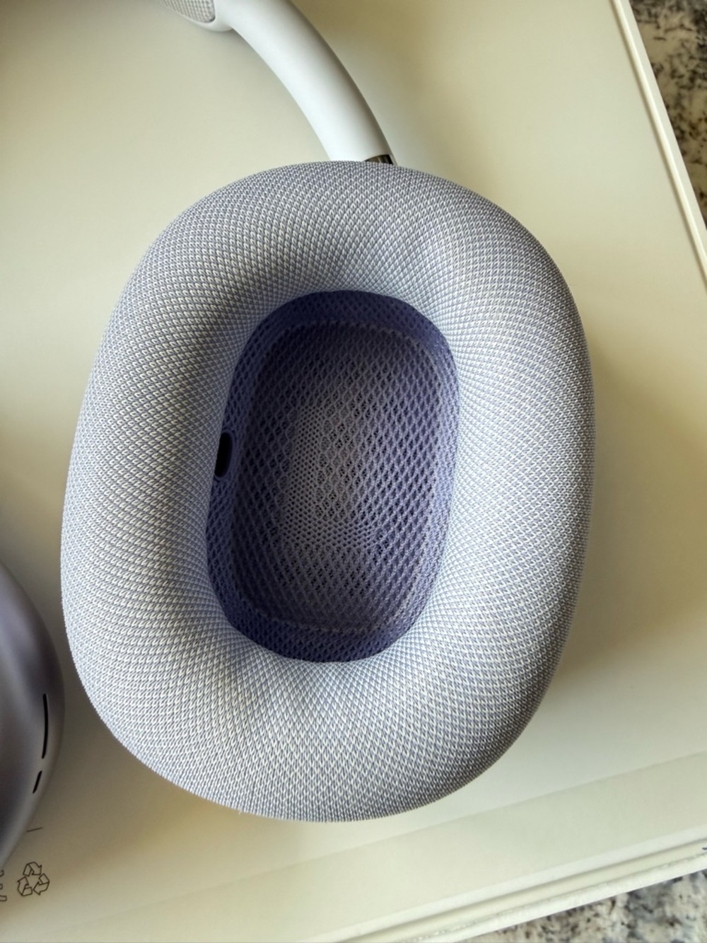 Apple AirPods Max 1 - Lavender Silver Over-Ear Headphones - Picture 10 of 12